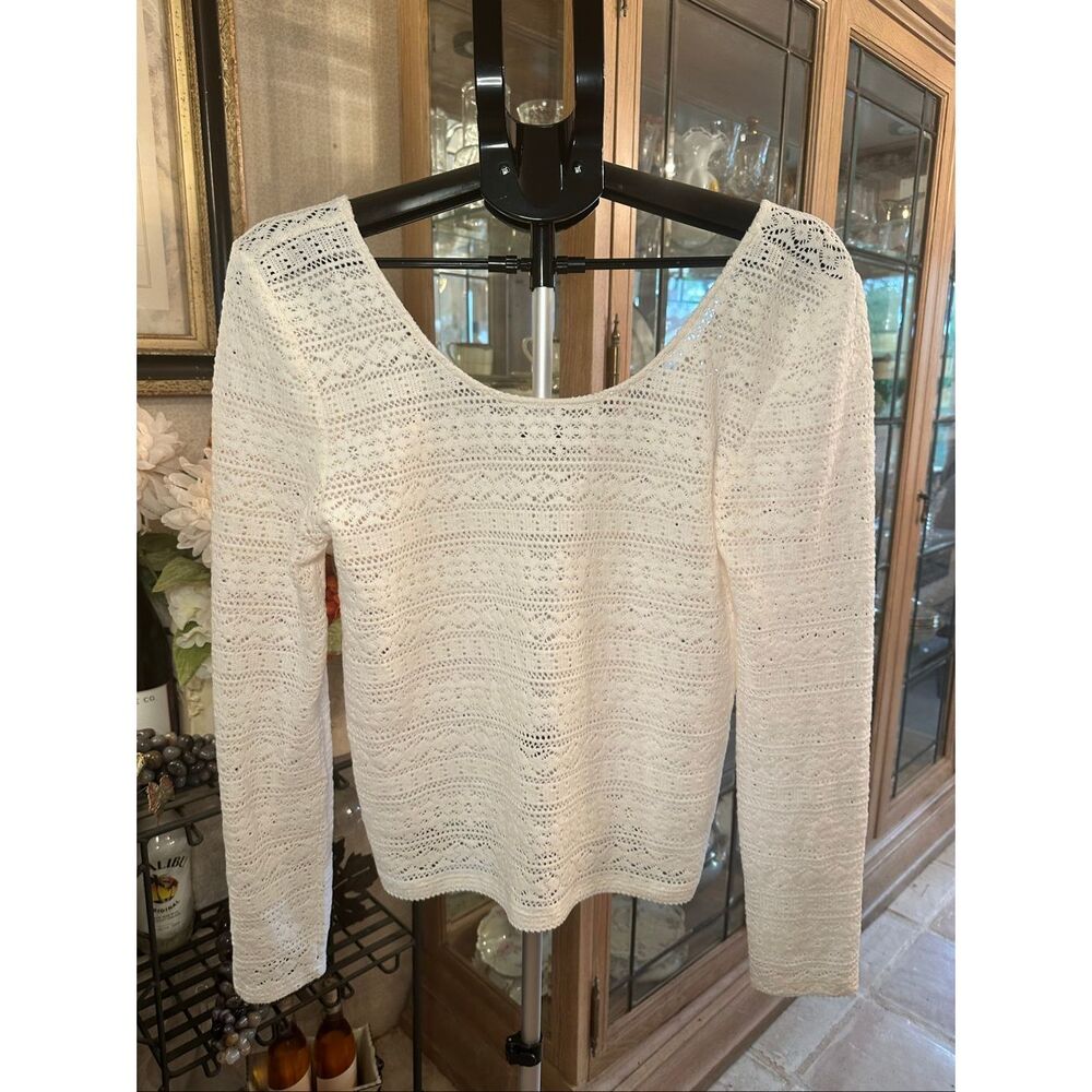 American Eagle outfitters open work sweater